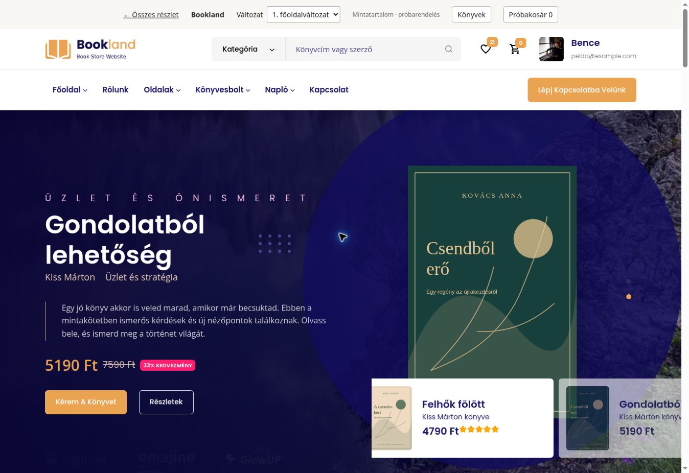 Bookland – A teljes eredeti Bookland képernyőképe